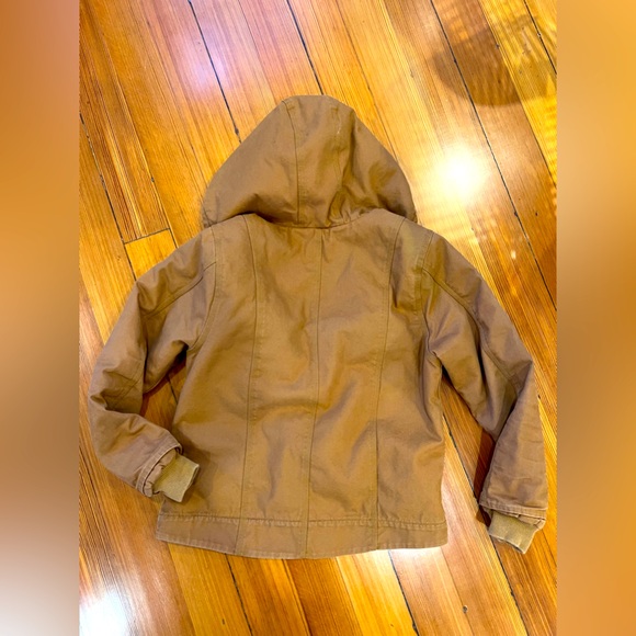 Kids Carhartt hooded Sherpa lined jacket - Picture 4 of 7